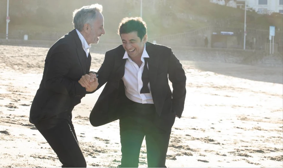 Fabrice Luchini y Patrick Bruel en lo-mejor-esta-por-llegar