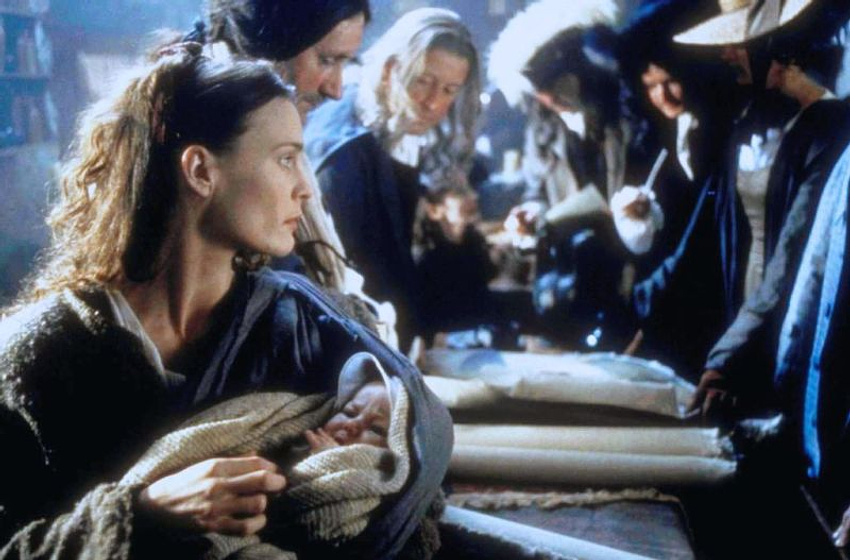 Robin Wright en Moll Flanders: El coraje de una mujer