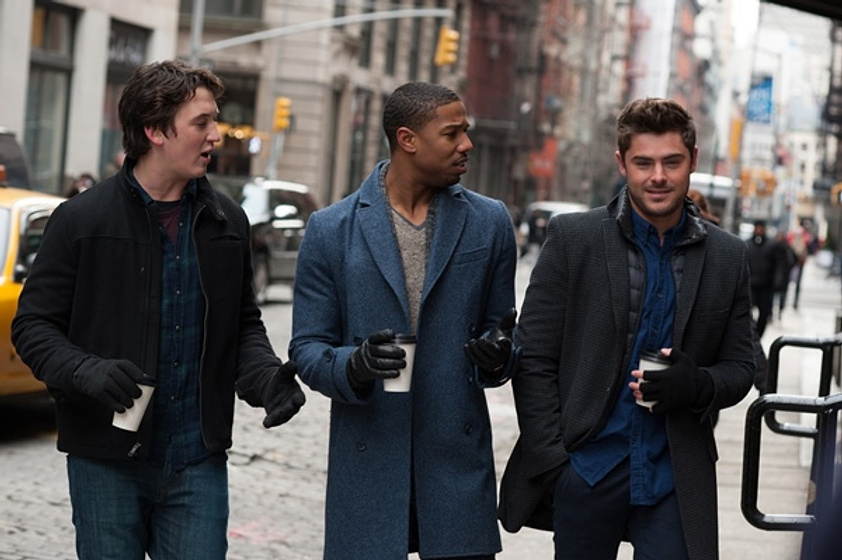 Zac Efron, Michael B. Jordan y Miles Teller en That Awkward Moment