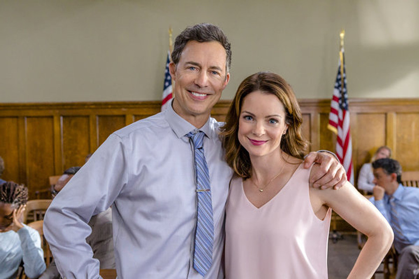 Tom Cavanagh y Kimberly Williams-Paisley en darrow-darrow