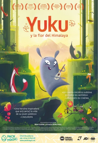 Imagen de yuku-y-la-flor-del-himalaya (Cartel español)
