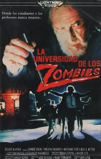 Poster de La Universidad de los Zombies