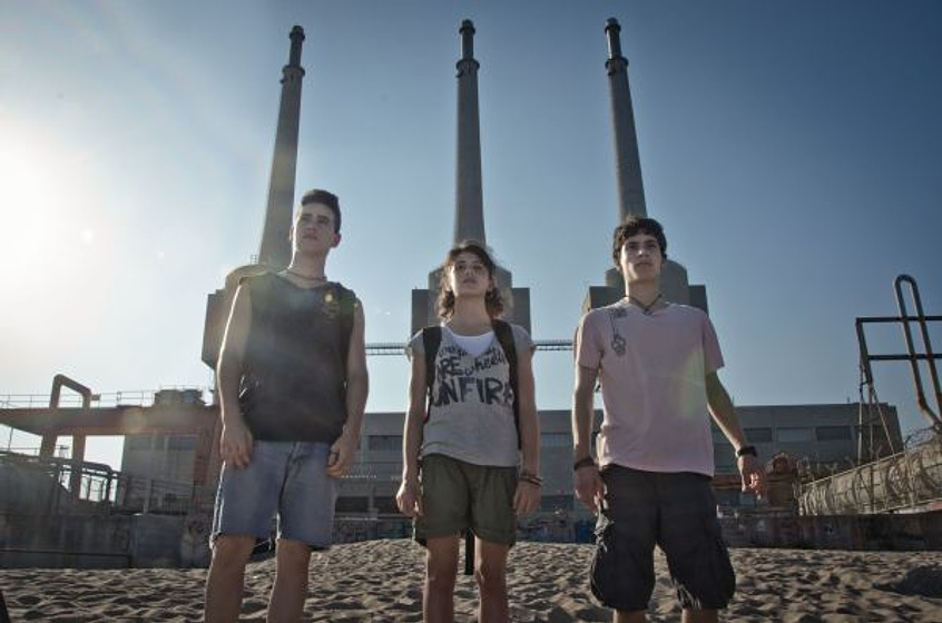 Álex Monner, Marina Comas y Albert Baró en Los Niños salvajes