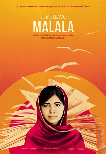 Poster de Él me llamó Malala