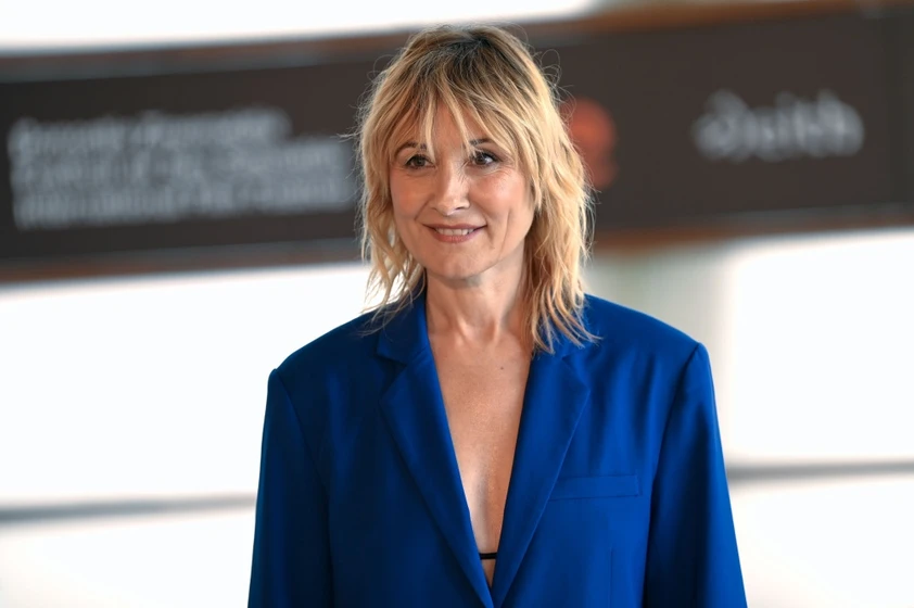 Nathalie Poza en marco (Festival de San Sebastián. Septiembre 2024)