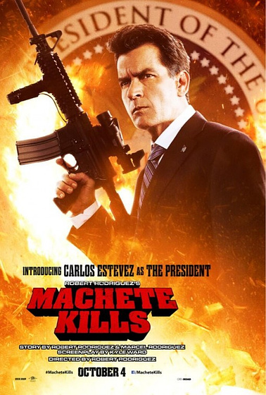 Charlie Sheen en Machete Kills (Teaser personajes #6)