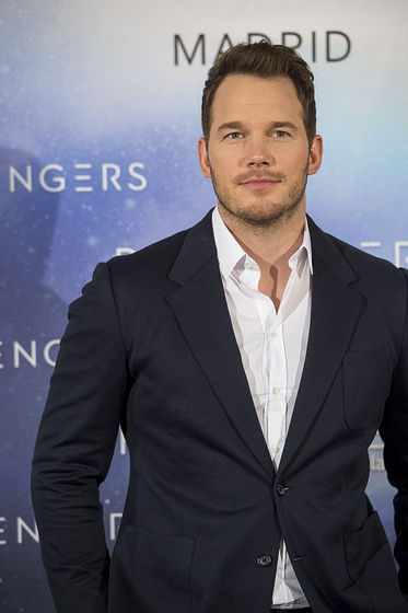 Chris Pratt en Passengers (Photocall en Madrid. Diciembre 2016)
