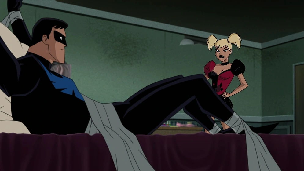 Imagen de Batman y Harley Quinn