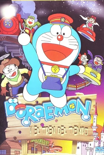 Poster de Doraemon y el tren del tiempo