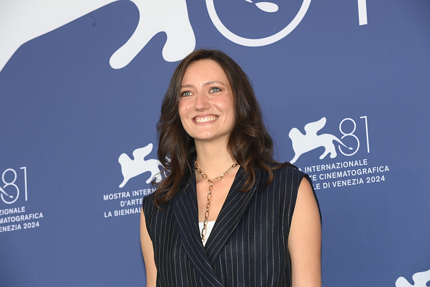 Martina Scrinzi en Vermiglio (Festival de Venezia. Septiembre 2024)