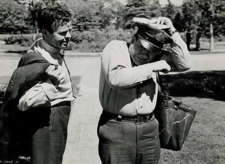 Arthur Lake y Dick Wessel en beware-of-blondie