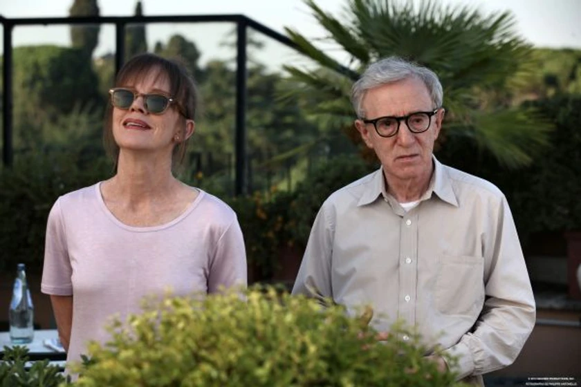 Woody Allen y Judy Davis en a-roma-con-amor