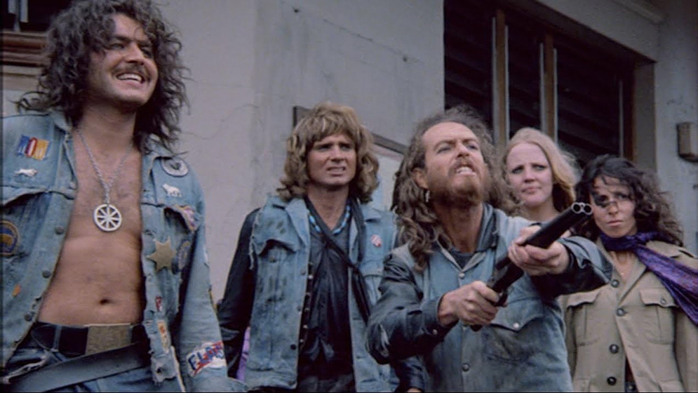 Hugh Keays-Byrne, Ken Shorter y Sandy Harbutt en Guerreros de la Muerte