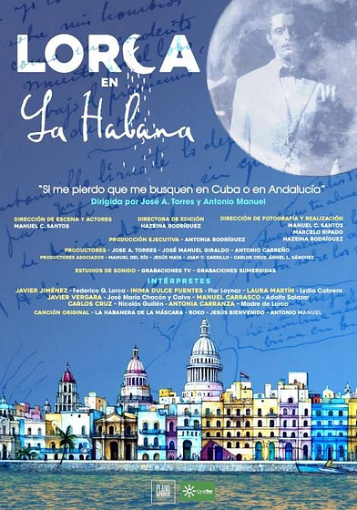 Imagen de Lorca en la Habana (Cartel)