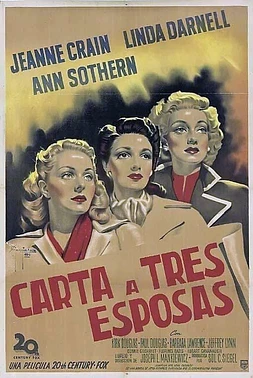 poster of movie Carta a tres esposas
