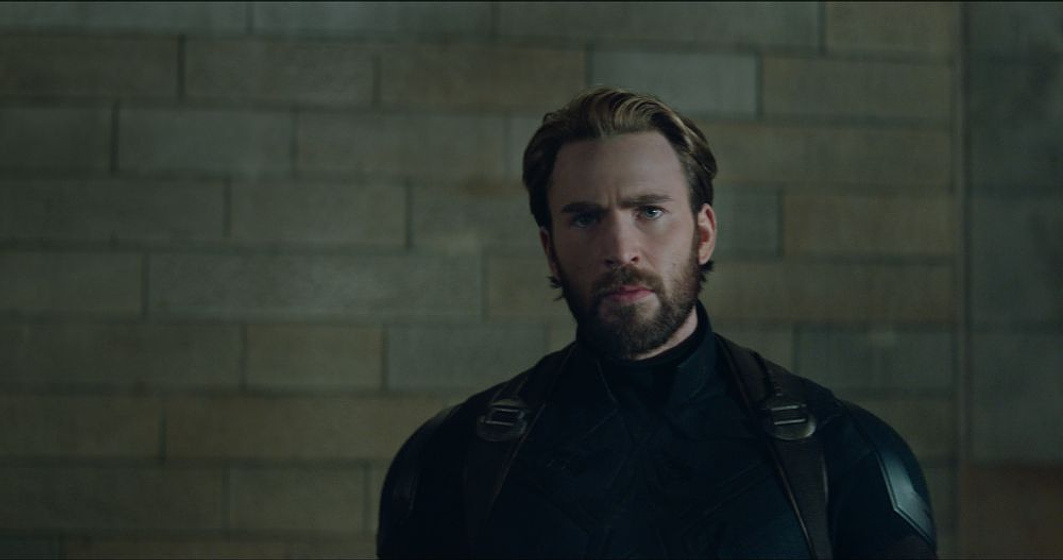Chris Evans en Vengadores. Infinity War