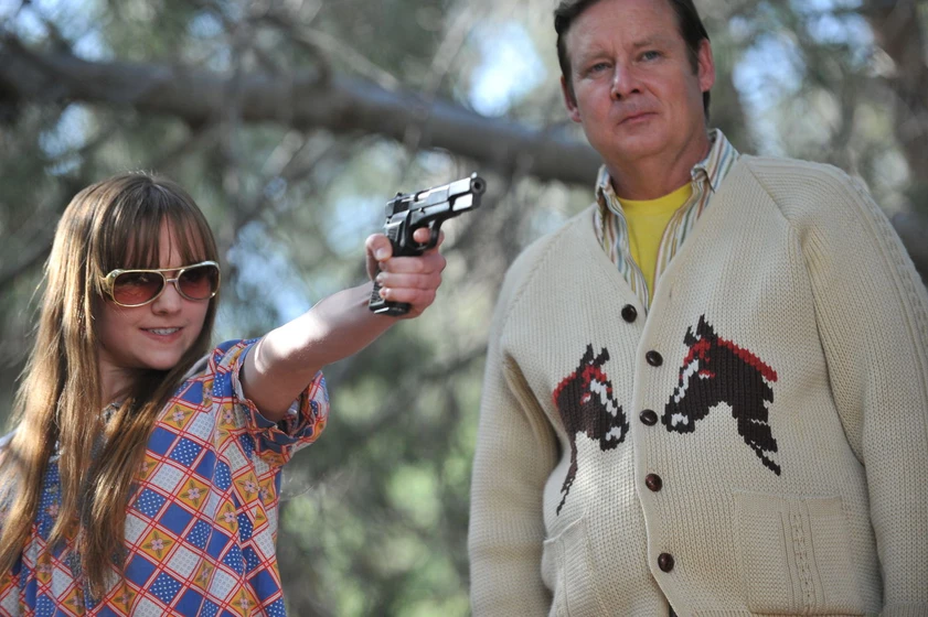 Joel Murray y Tara Lynne Barr en armados-y-cabreados