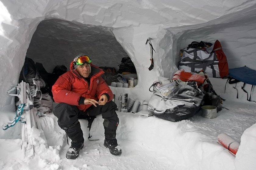 Beat Kammerlander en Mount St. Elias