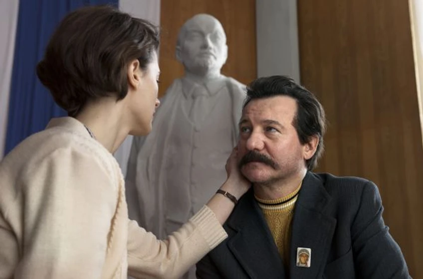Agnieszka Grochowska y Robert Wieckiewicz en walesa-la-esperanza-de-un-pueblo
