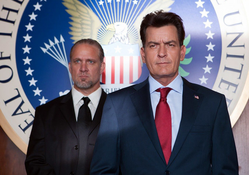 Charlie Sheen en Machete Kills
