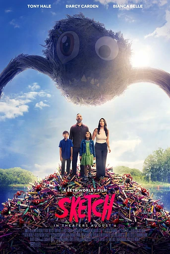 Poster de Sketch. Cuidado con lo que dibujas
