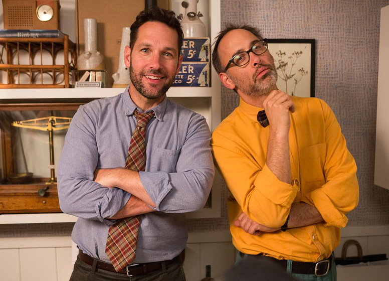 Paul Rudd y David Wain en Juerga de Mamis