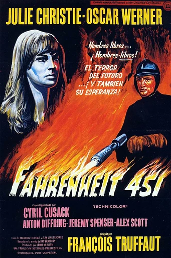 Poster de Fahrenheit 451
