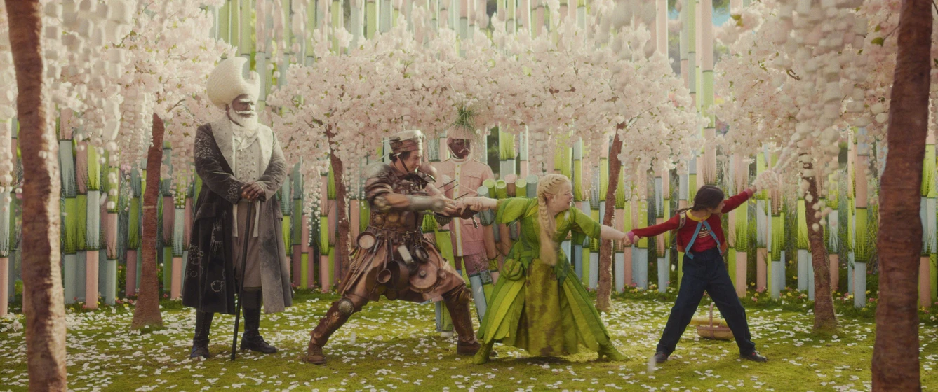 Nonso Anozie y Nicola Coughlan en el-arbol-muy-muy-lejano
