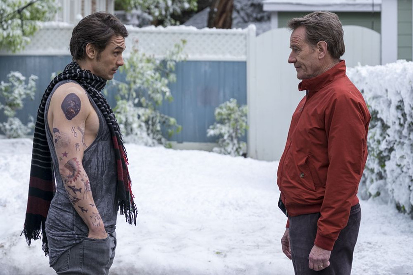 James Franco y Bryan Cranston en ¿Tenía que ser él?