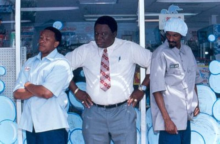 Snoop Dogg, Dr. Dre y George Wallace en the-wash