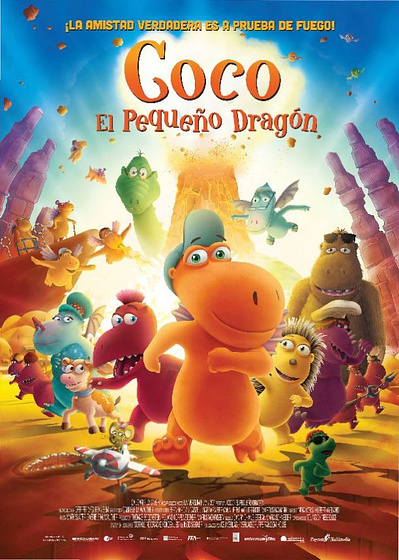 Imagen de Coco. El Pequeño dragón (Cartel español)