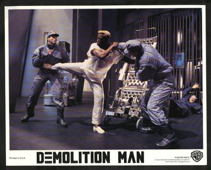 Wesley Snipes en Demolition Man (Fotograma)
