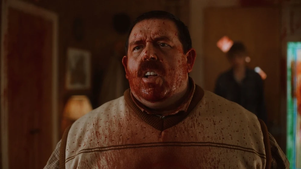 Nick Frost en krazy-house