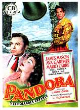 poster of movie Pandora y el Holandés Errante