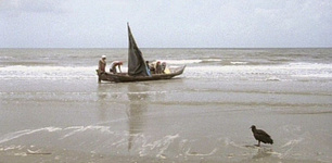 still of movie La Sirena y el buzo
