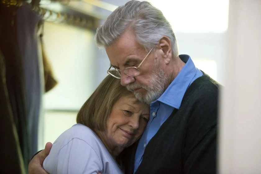 Ghita Nørby y Morten Grunwald en corazon-silencioso