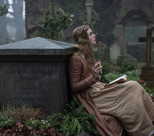 Elle Fanning en Mary Shelley