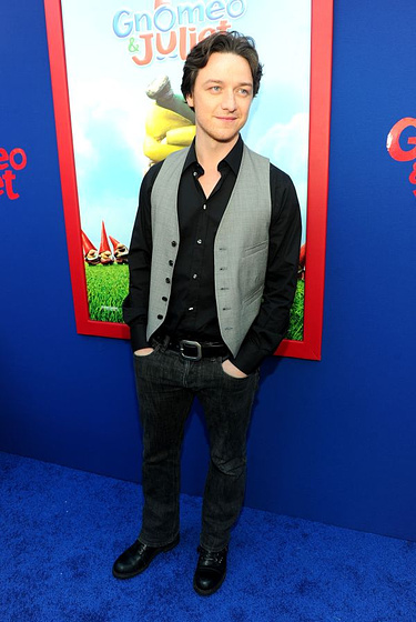 James McAvoy en Gnomeo y Julieta