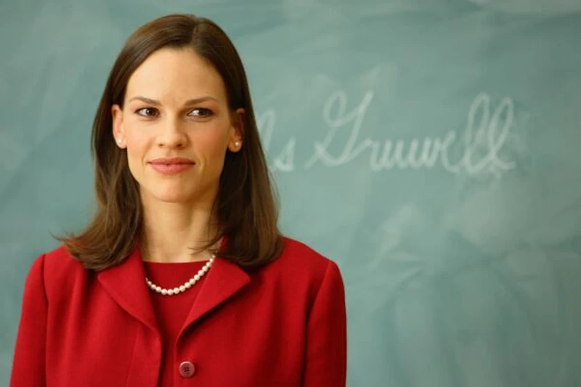Hilary Swank en Diarios de la calle