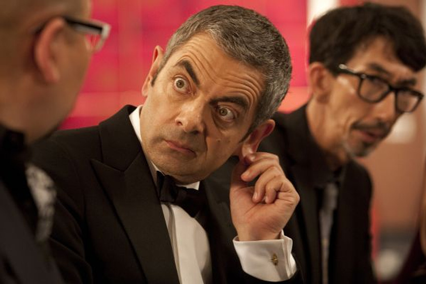 Rowan Atkinson en Johnny English Returns