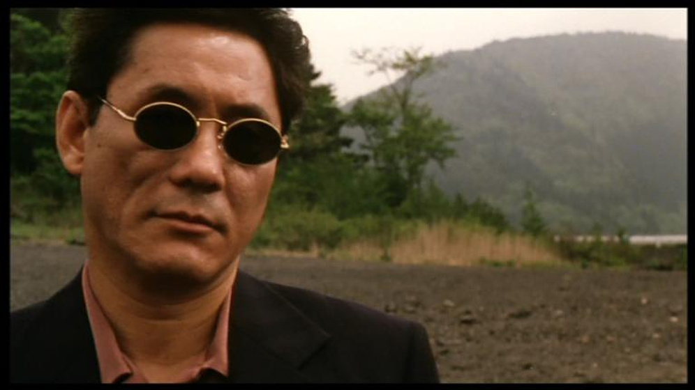 Takeshi Kitano en Hana-bi. Flores de fuego