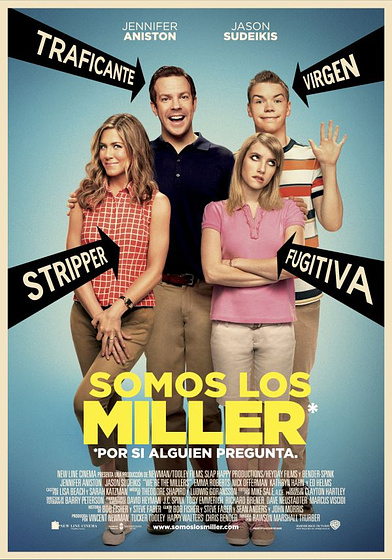 Imagen de Somos los Miller (Cartel final español)