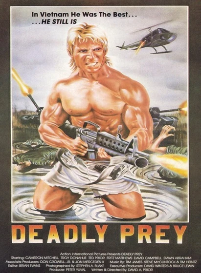 Imagen de presa-mortal (Cartel inglés)