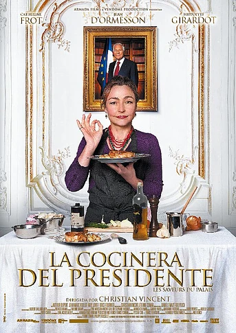 Poster de La Cocinera del Presidente