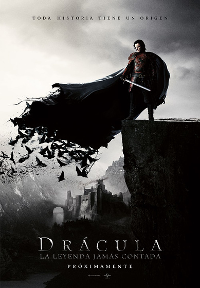 Imagen de Drácula: La leyenda jamás contada (Cartel teaser español)