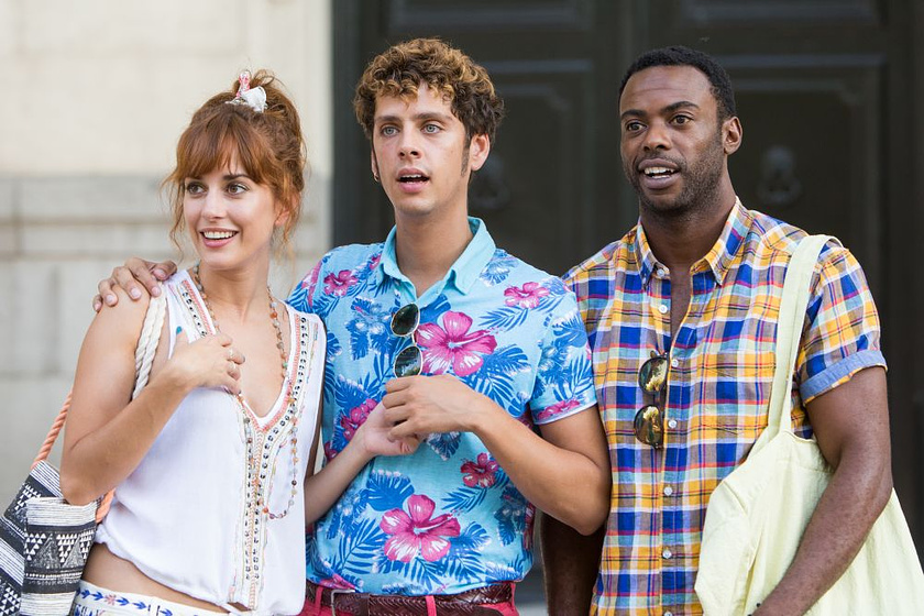Eduardo Casanova, Silvia Alonso y Boré Buika en Señor, dame Paciencia