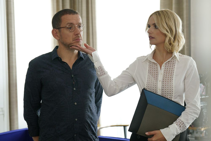 Dany Boon y Laurence Arné en Mi Familia del norte