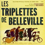 Carátula de la banda de sonido de Bienvenidos a Belleville