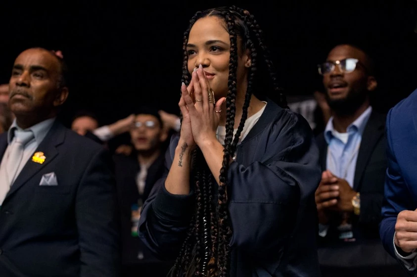 Tessa Thompson en Creed II. La Leyenda de Rocky