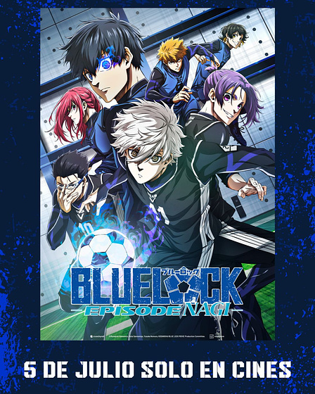 Imagen de Blue Lock. La película. Episodio Nagi (Cartel español)